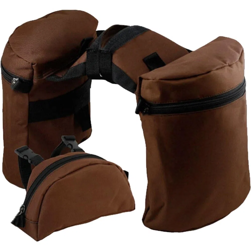 Bolsa De Sillín De Caballo Endurance, Alforja De Caballo Compacta, Bolsa De Sillín De Cuerno Duradera, Práctico Bolsillo con Pommel para Montar a Larga Distancia