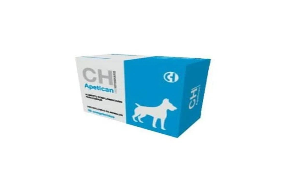 APETICAN Potenciador del Apetito para Perros, 60 Comprimidos