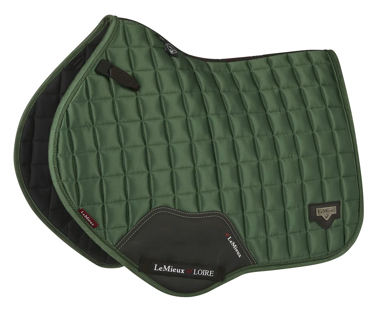 LeMieux Loire Classic Satin Close Contact Square Hunter Saddle Pad, Unisex Adulto