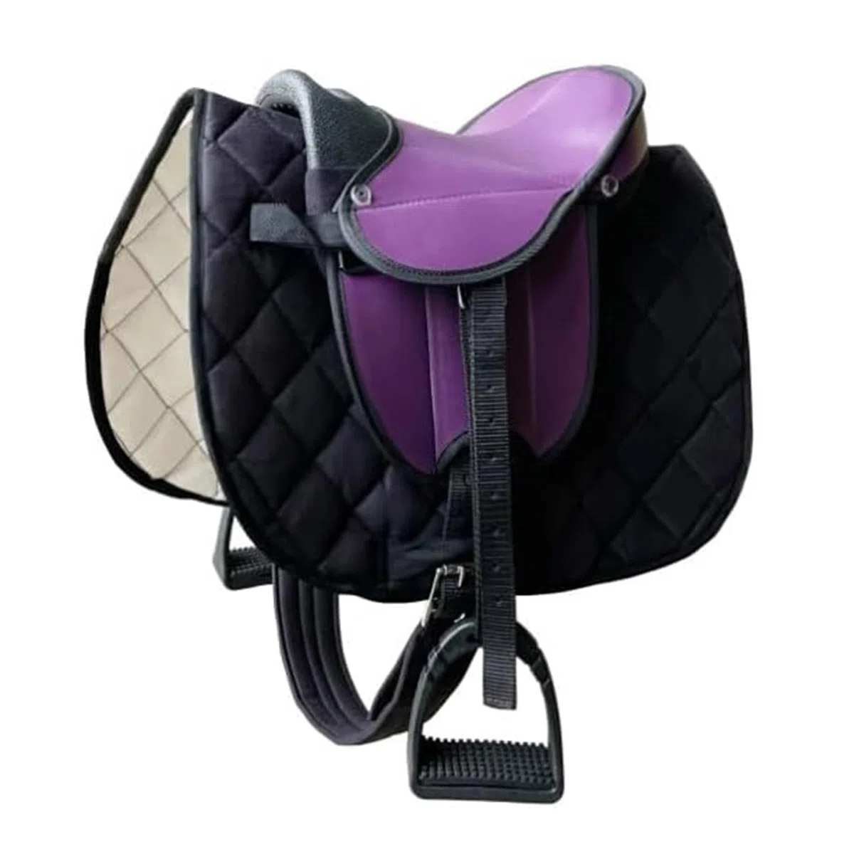 German Riding Little Star - Sillín de madera con accesorios