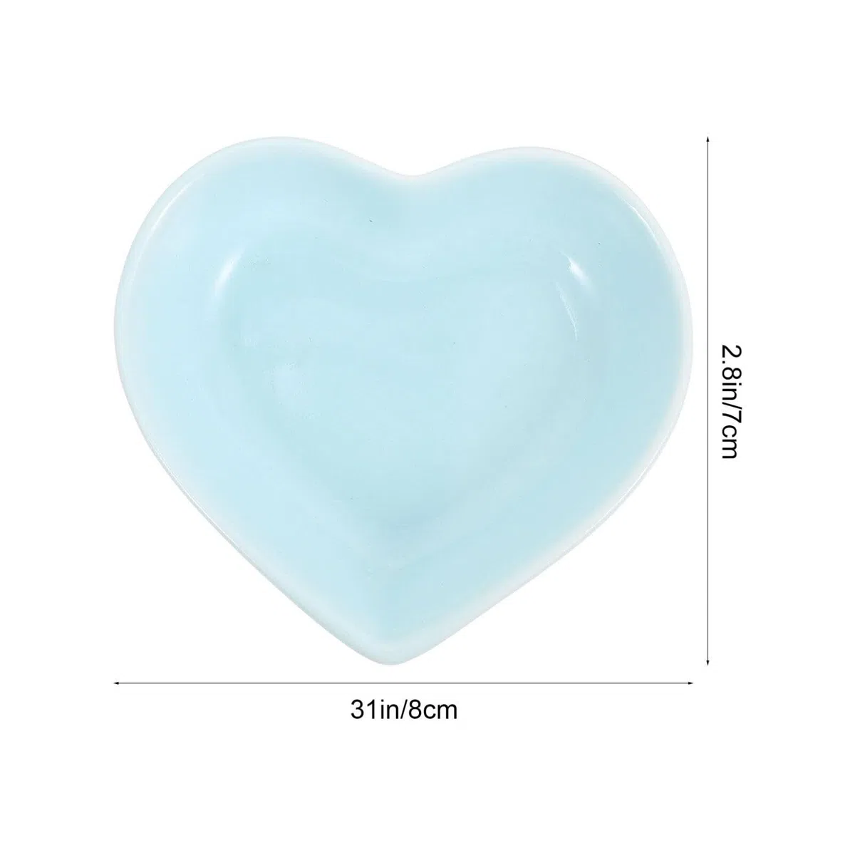 ibasenice Cuenco de alimentación para hámster, 3 unidades, con forma de corazón, cuenco de cerámica creativo, práctico cuenco de alimentación para hámsters, cerdo de Igelguinea