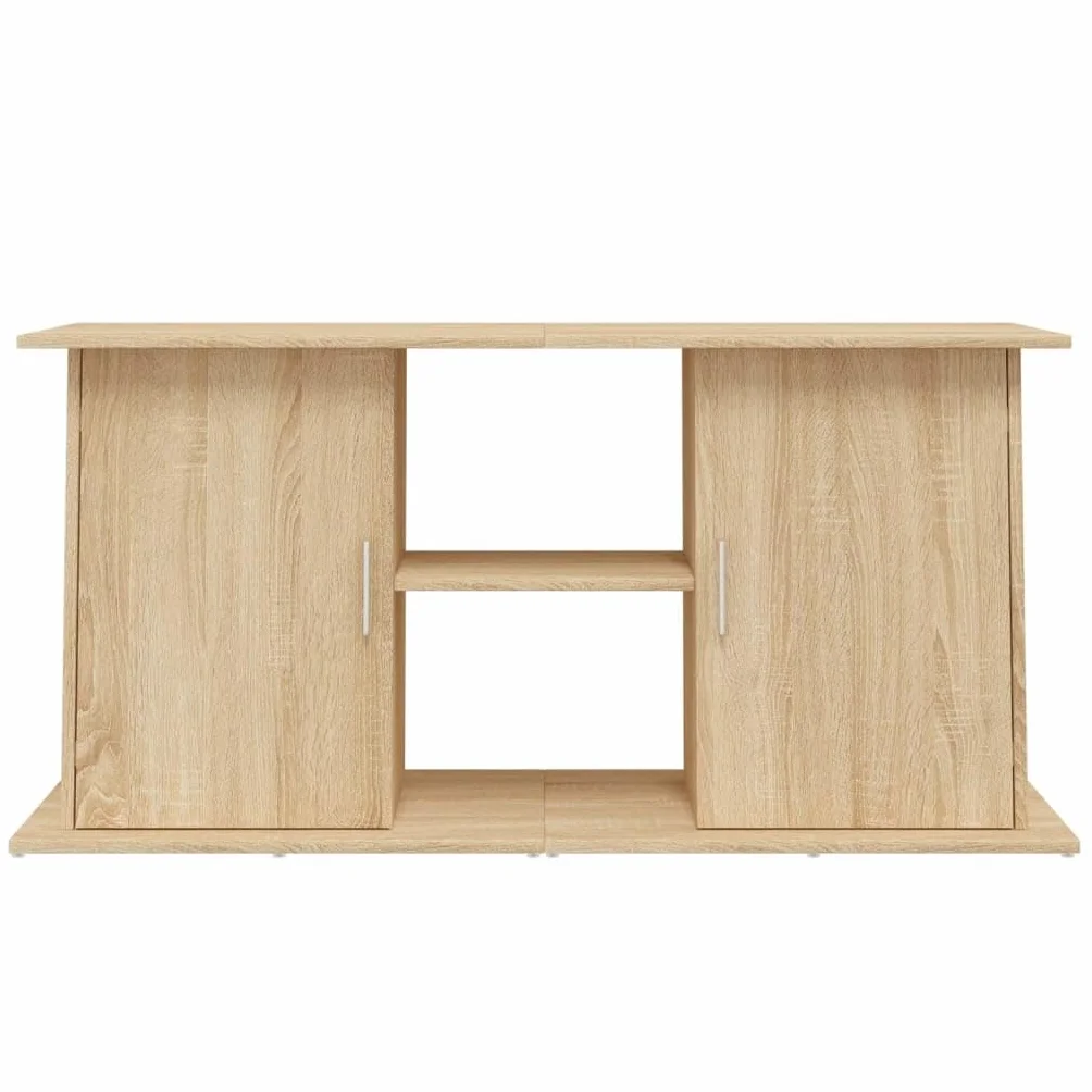 vidaXL Soporte para Acuario de Roble Sonoma 121x41x58 cm de Madera de ingeniería