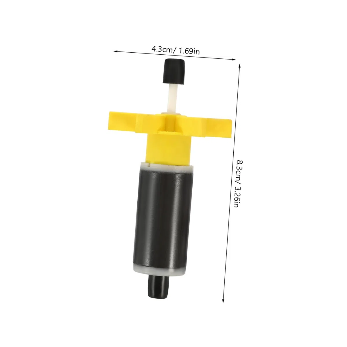 Alipis Impulsor De Bomba Sumergible Hqb2000 Eje De Repuesto Rotor De Bomba De Agua para Filtro Accesorio Compatible Domésticas y Profesionales