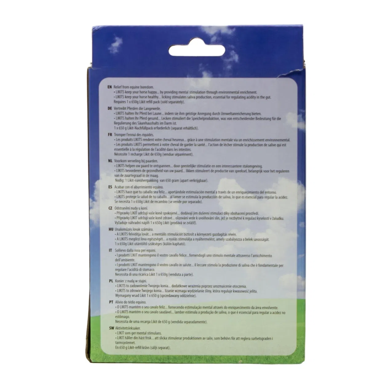 Likit Holder Aqua | Juguete Estable para Caballos, Use golosinas para Caballos | Ayuda al aburrimiento del Caballo | Aqua