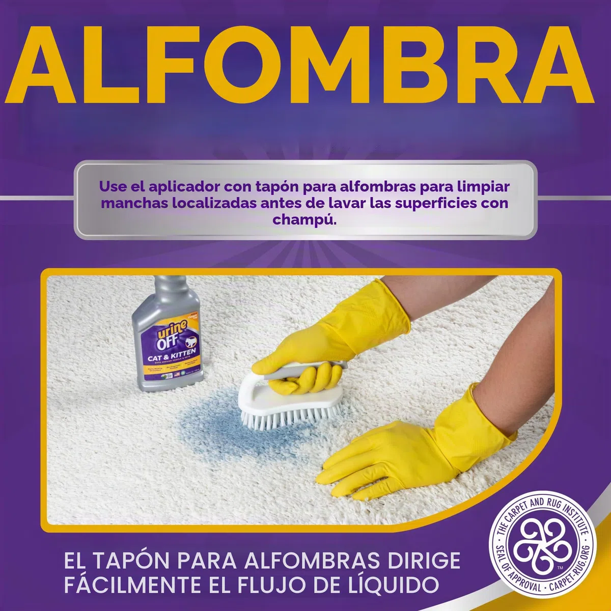 Urine Off para Gatos Spray para Superficies Duras, 500ml