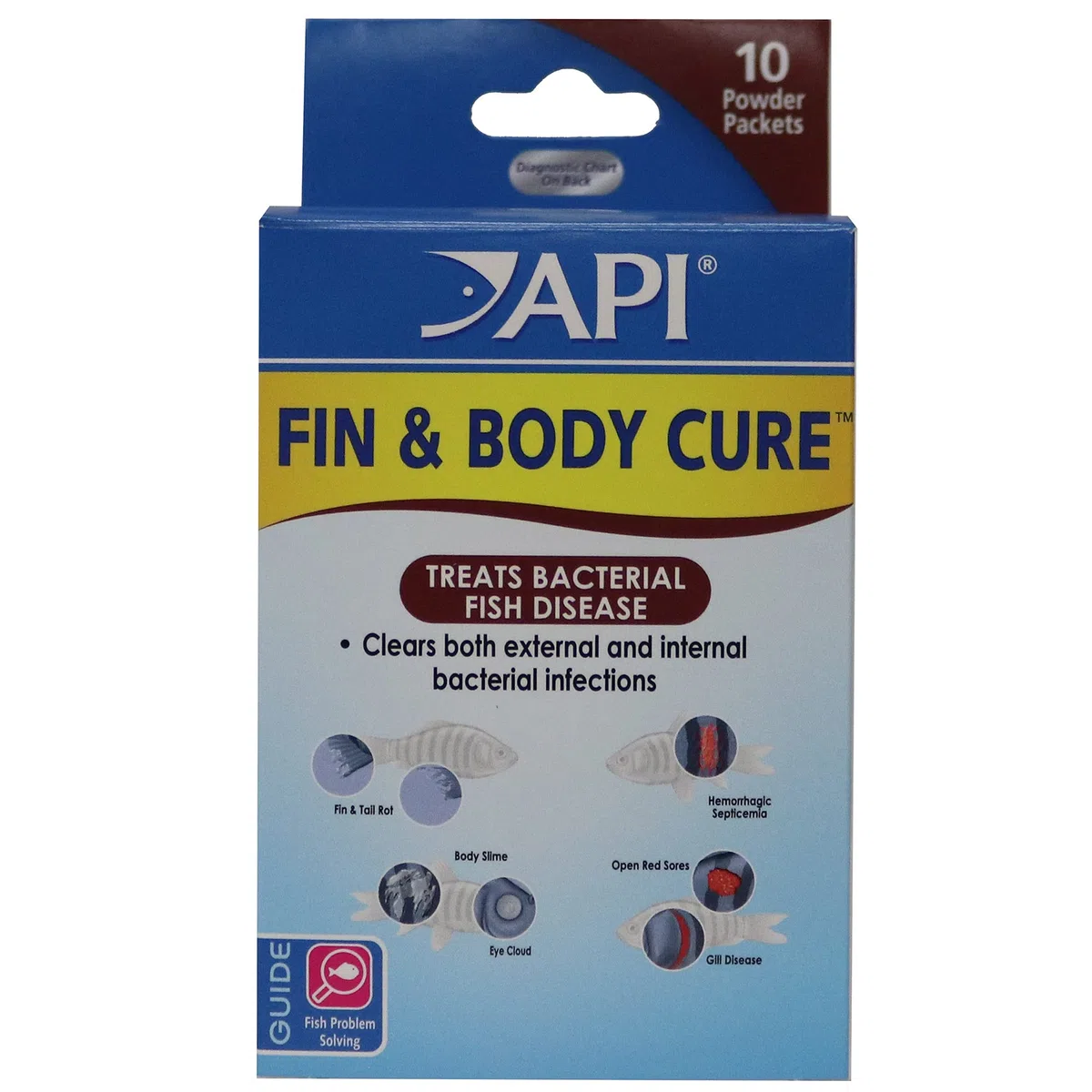 API Fin & Body Cure Powder 10 Paquetes