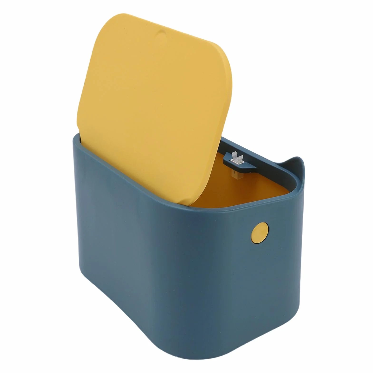 Arenero Gato con Tapa sellada, Recipiente de Polipropileno de 18x13x13 cm, neutraliza olores y Contiene residuos, Accesorio práctico para el Cuidado de Mascotas en hogares