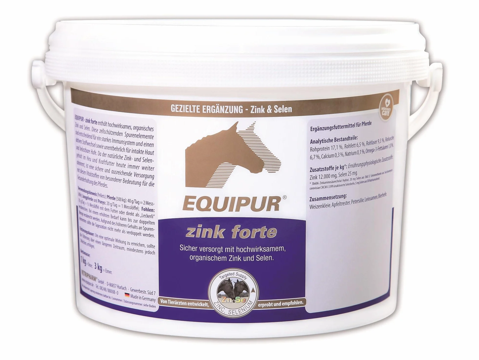 EQUIPUR - zink forte, 3.000 g