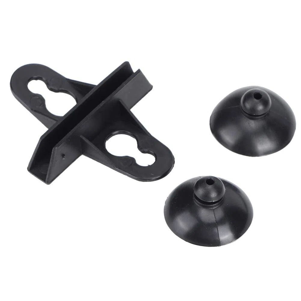 Bandeja Separadora para Acuario, Clip De Separación De Acuario con Ventosa De 40 Piezas, para Acuario(Black)