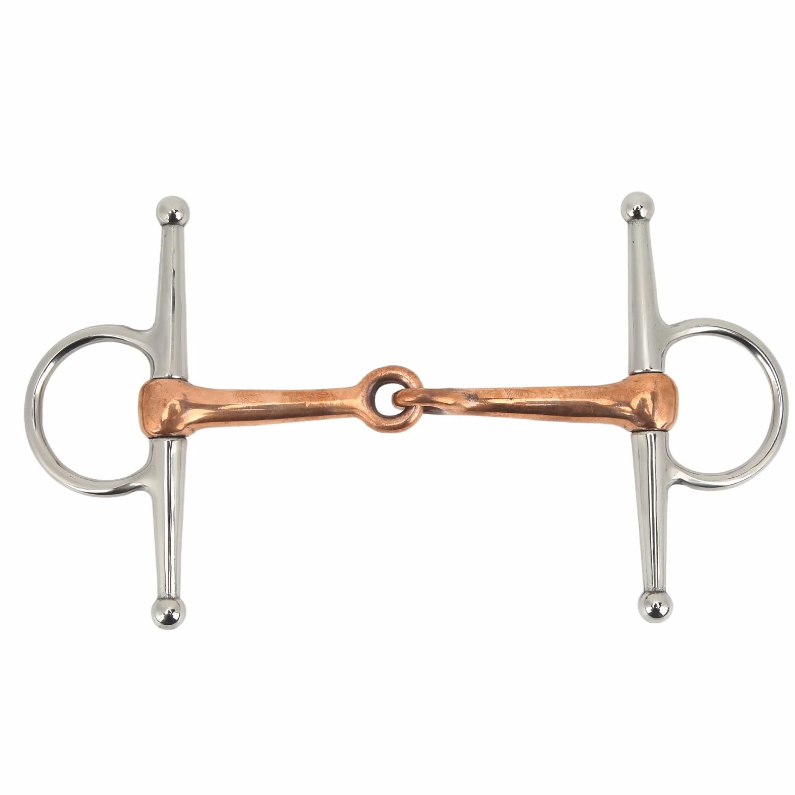 Filete De Mejilla De Caballo, Broca De Filete De Anillo De Acero Inoxidable para Accesorios para Caballos Al Aire Libre 125 Mm