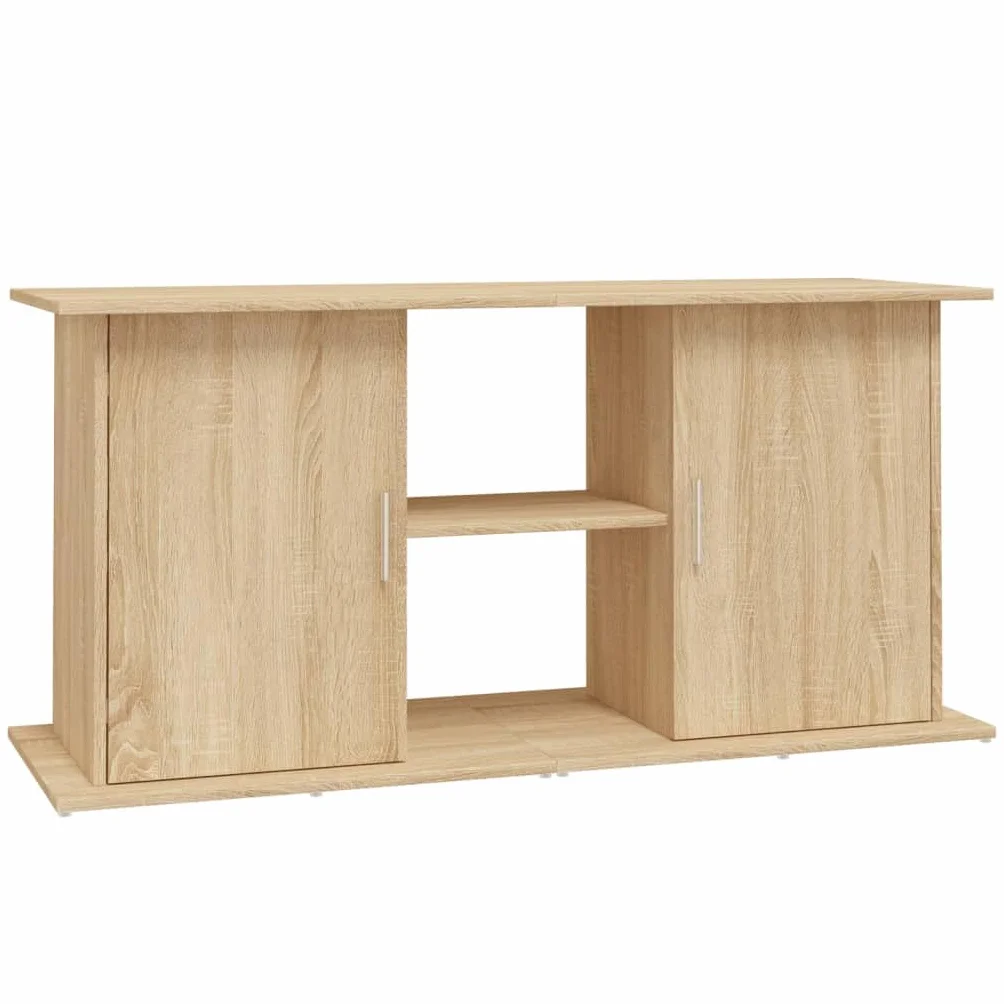 vidaXL Soporte para Acuario de Roble Sonoma 121x41x58 cm de Madera de ingeniería