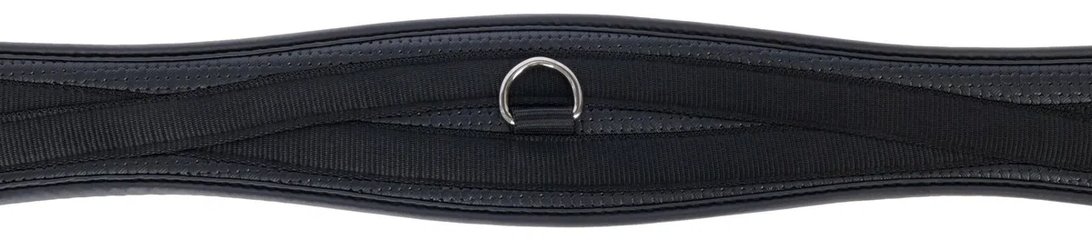 Kerbl 321058 Curved Saddlegirth - Black, 140 cm